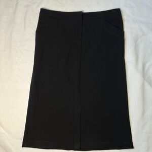 Armani Collezioni black size 10 skirt